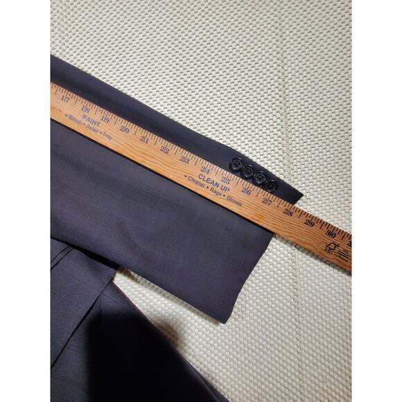 Hickey Freeman Barneys New York Blazer Jacket‎ Mens 48 Blue Check Wool Formal - Picture 10 of 10